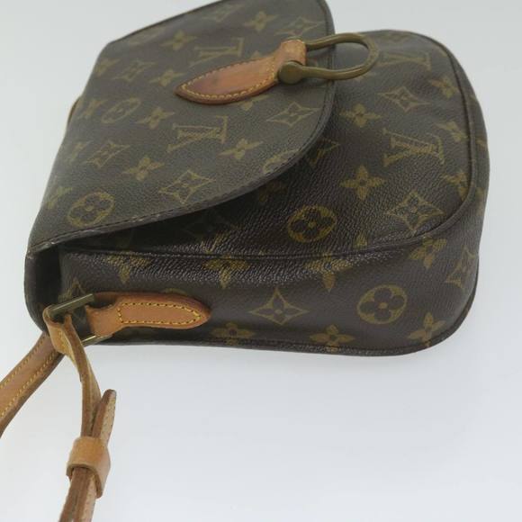 LOUIS VUITTON Monogram Saint Cloud MM Shoulder Bag M51243 LV Auth 61460 - Picture 4 of 16
